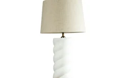 Spin Bordslampa 65cm Sofia Florenzo Vit/Beige