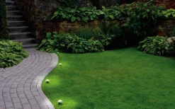 Markbelysning<Eglo Spinetoli Markbelysning LED 3000K 9x0,4W Transparent IP65