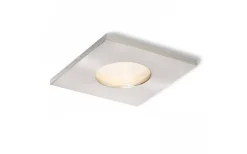 Spotlights Med Utbytbar Ljuskälla<Rendl Splash SQ Infälld Spotlight Matt nickel GU10 IP65