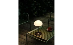 Uppladdningsbara Lampor Utomhus|Uppladdningsbara Lampor Utomhus<Nordlux Sponge Uppladdningsbar Bordslampa 3-stegs Dim 56cm Svart/Vit IP44