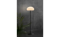 Uppladdningsbara Lampor Utomhus|Uppladdningsbara Lampor Utomhus<Nordlux Sponge Uppladdningsbar Golvlampa Svart/Vit IP65