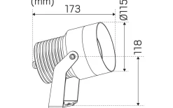 Spot It Multi 230V 40° 3000K 26W IP65