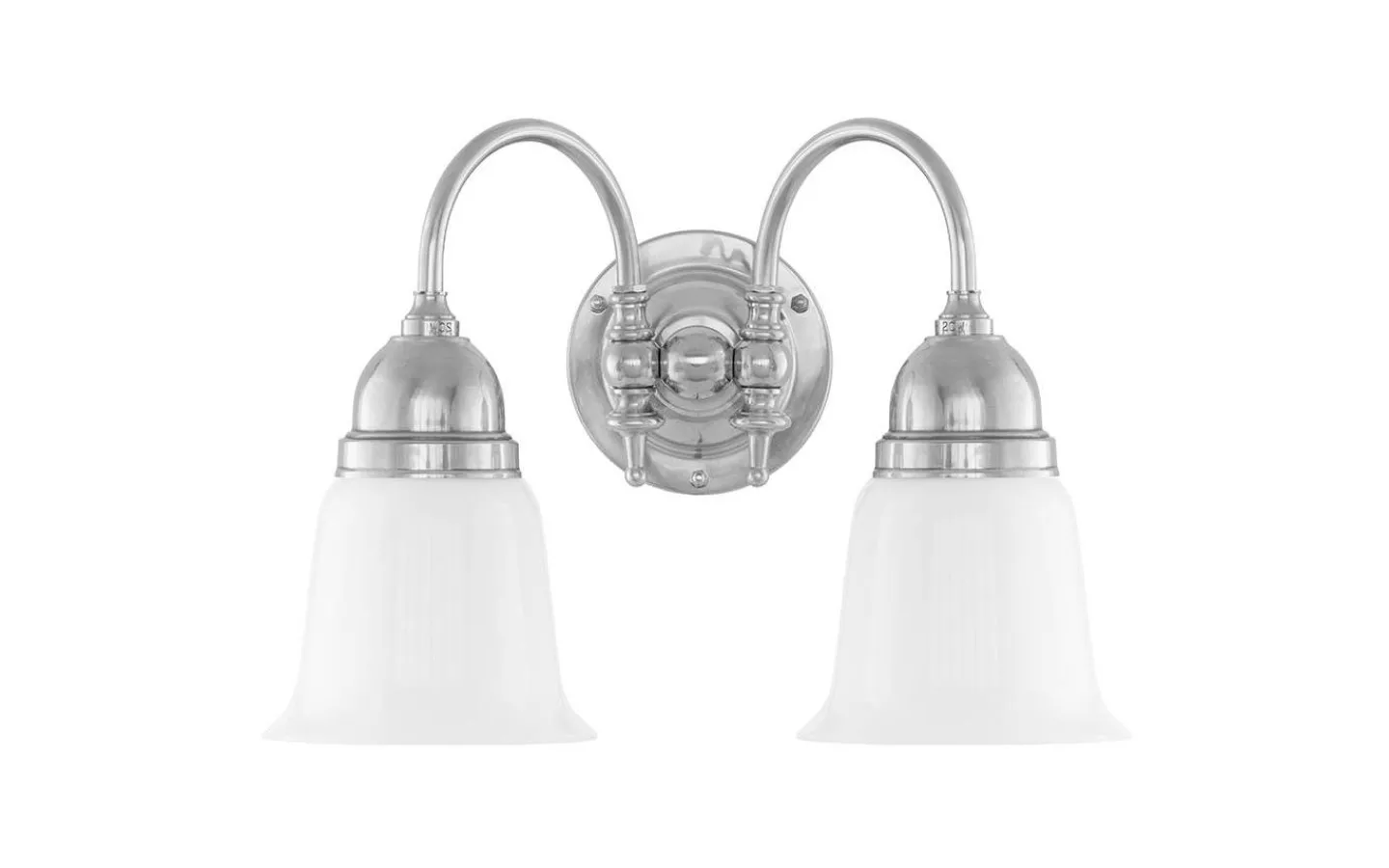 Badrumslampor Vägg<Karlskrona Lampfabrik Stackelberg - Förnicklad Badrum IP21