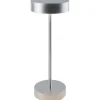 Ubiqua Lighting Standy Batterilampa 32cm 2700/3000K Matt Krom IP54* Allmänbelysning|Uppladdningsbara Lampor Utomhus
