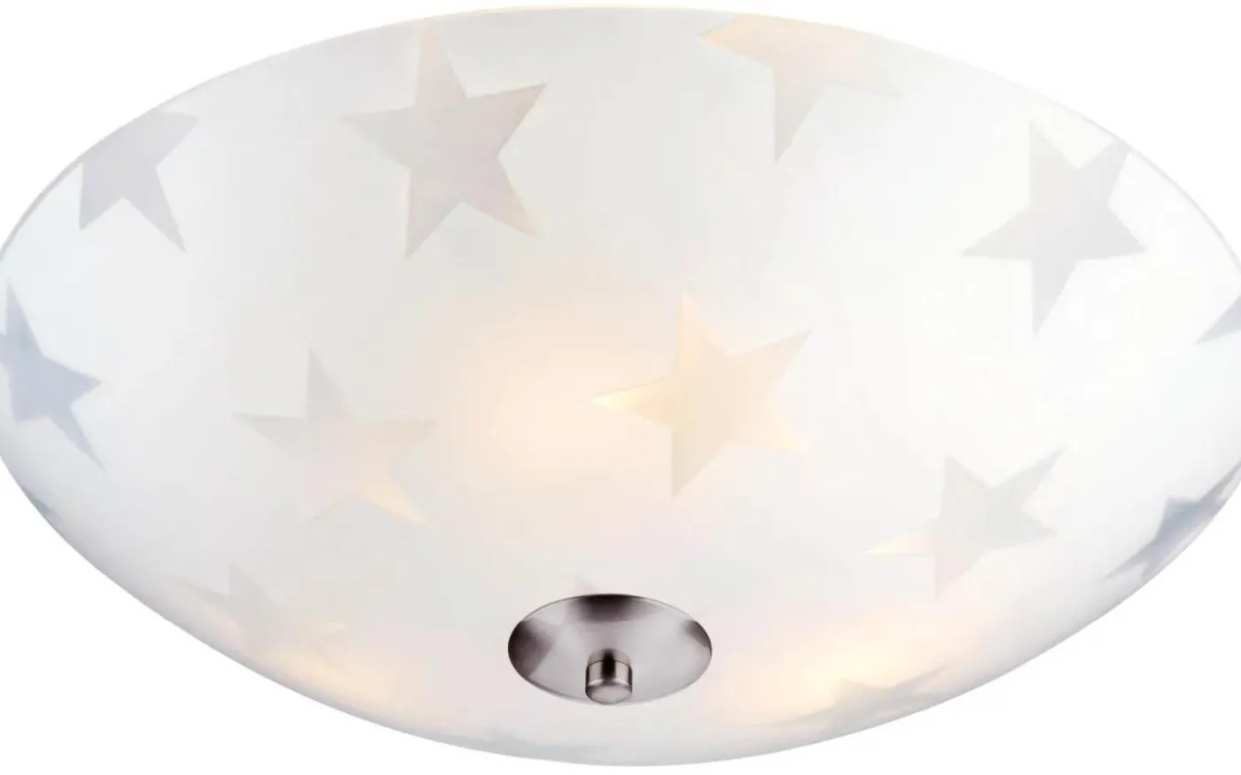 Star Plafond 35cm LED Frostat/Stål