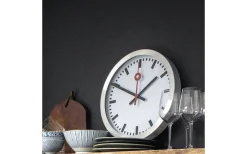 NeXtime Station II Väggklocka Ø30cm Vit* Väggklockor