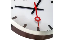 NeXtime Station II Väggklocka Ø30cm Vit* Väggklockor