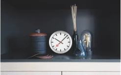 Väggklockor<NeXtime Station II Väggklocka Ø19cm Vit