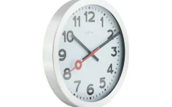 Station Väggklocka Ø30cm Vit