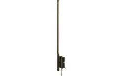 Aneta Stecco Vägglampa 65cm LED 5,5W 3000K Svart* Lampetter
