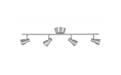 Steel Takspotlight 4L 80cm Satin