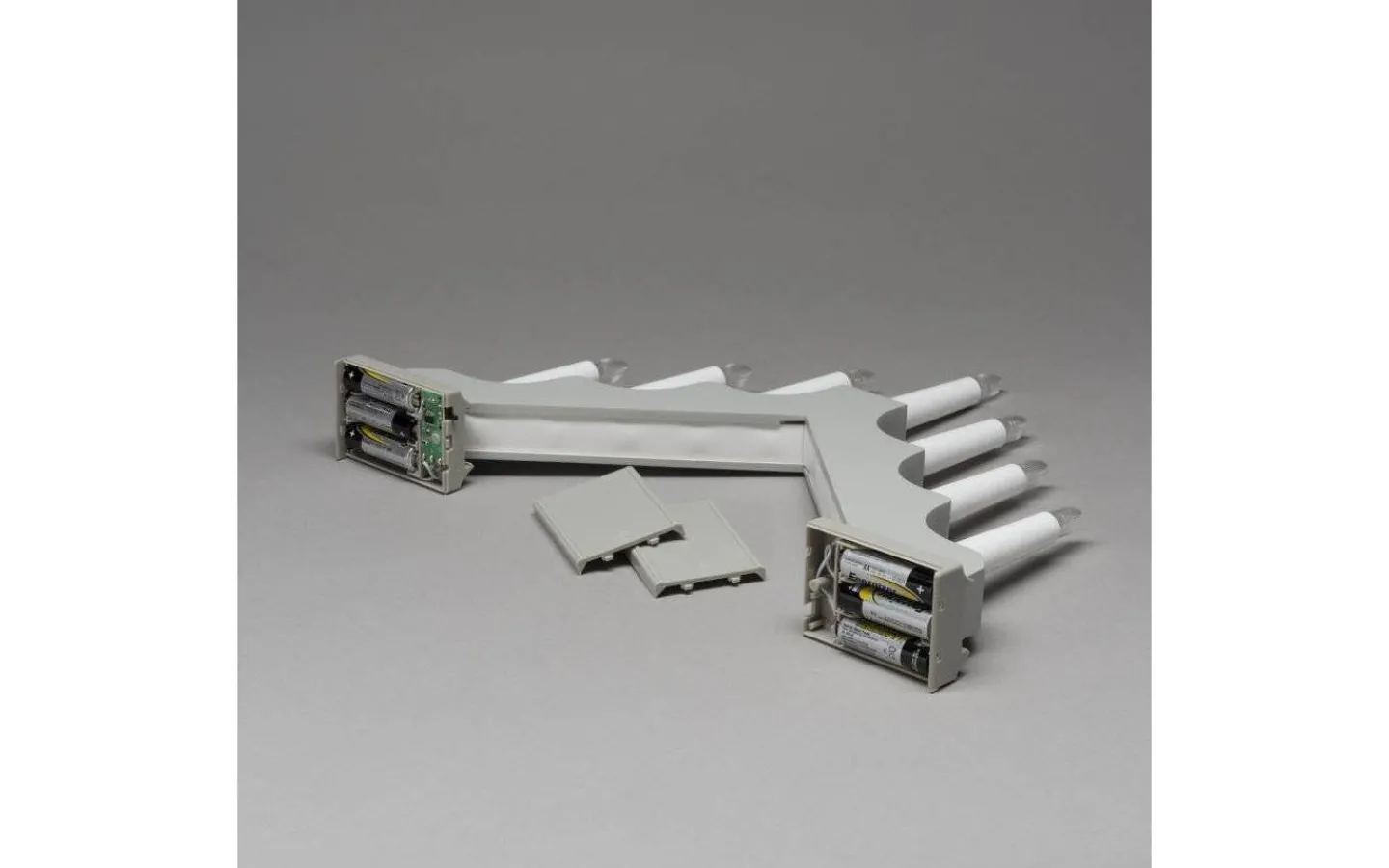 Konstsmide Stella Batteridriven Adventsljusstake LED 28cm Grå* Batteridrivna Adventsljusstakar|Visa Alla Adventsljusstakar