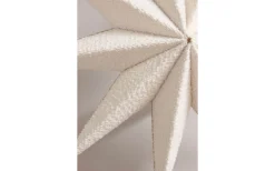 Visa Alla Julstjärnor|Julstjärnor Utan Sladd<Globen Lighting Stella Julstjärna 75cm Vit Bouclé