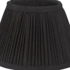 PR Home Stella Lampskärm Ø30cm Svart* Enfärgade Runda Lampskärmar|Plisserade Lampskärmar