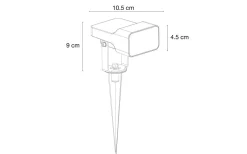 Lightson Garden Plug & Play<Lightson Stella Markspotlight Mörkgrå LED 6W 3000K 560lm