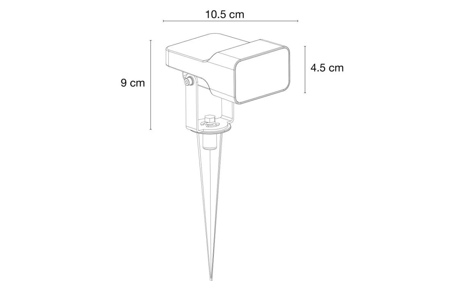 Lightson Garden Plug & Play<Lightson Stella Markspotlight Mörkgrå LED 6W 3000K 560lm