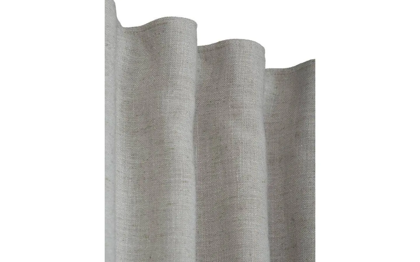 Mörkläggningsgardiner<Svanefors Sten Gardin 2P Beige 2x130x280cm