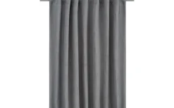 Enfärgade Gardiner<Svanefors Sten Gardin 2-pack Grå 130x280cm