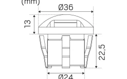 Steplight System Garden Kit 4 Spot 3000K 4x0,8W