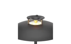 Stepp 1-2-3 Uppladdningsbar Bordslampa LED 2,5W 2700K 28cm Svart IP54