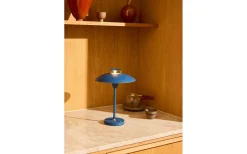 Uppladdningsbara Lampor Utomhus|Uppladdningsbara Lampor Utomhus<Halo Design Stepp 1-2-3 Uppladdningsbar Bordslampa LED 2,5W 2700K 28cm Dark Blue IP54