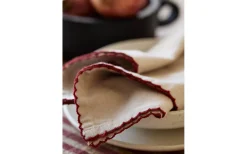 Stine Kökshandduk 50x70cm Röd