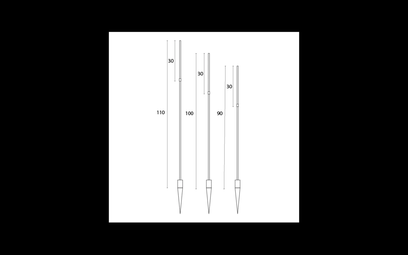 Stix LED-spjut 3W 60lm Lightson