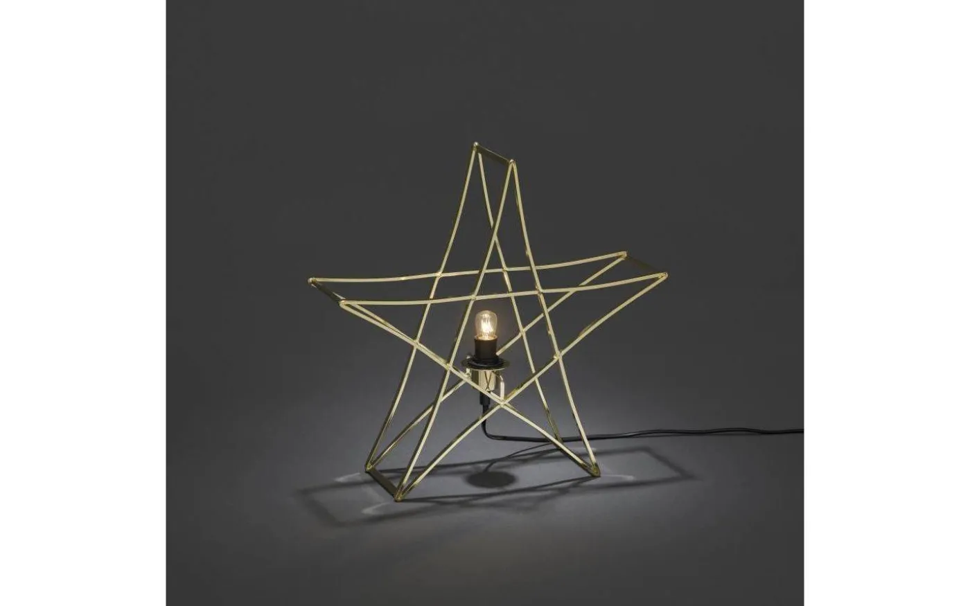 Stjärna Bordslampa 40cm Mässing