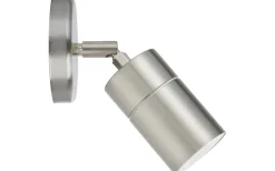 Upp Eller Nedljus Lampor<Eglo Stockholm Fasadspotlight GU10 LED 3000K 4,6W Rostfritt Stål IP44