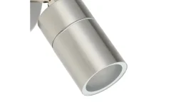 Upp Eller Nedljus Lampor<Eglo Stockholm Fasadspotlight GU10 LED 3000K 4,6W Rostfritt Stål IP44