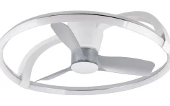 Takfläktar<Reality Stockholm Takfläkt 74cm LED matt vit