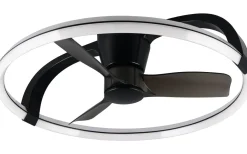 Reality Stockholm Takfläkt 74cm LED mattsvart* Takfläktar