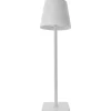 Uppladdningsbara Lampor Inomhus|Bordslampor<ArmaturHantverk Stolpe Laddbar Bordslampa 38cm CCT LED Vit