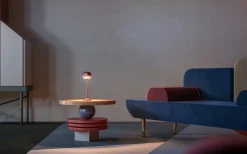 Stone Batterilampa 33cm 2700/3000K Röd IP54