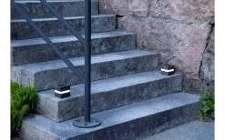 Visa Alla Solcellslampor<Star Trading Stonecube Solcellslampa 8,5cm 2-Pack Grå