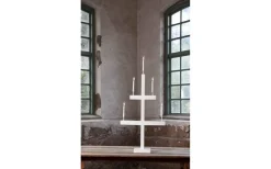 Visa Alla Adventsljusstakar|Adventsljusstakar 61-120 Cm<Star Trading Storm Ljusstake LED Vit 118cm