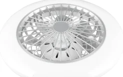 Stralsund Takfläkt 49cm LED grå stjärnljus