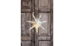 Strauss Stjärna 75cm Vit/Silver