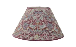 Strawberry Thief Lampskärm Ø50cm Plum William Morris