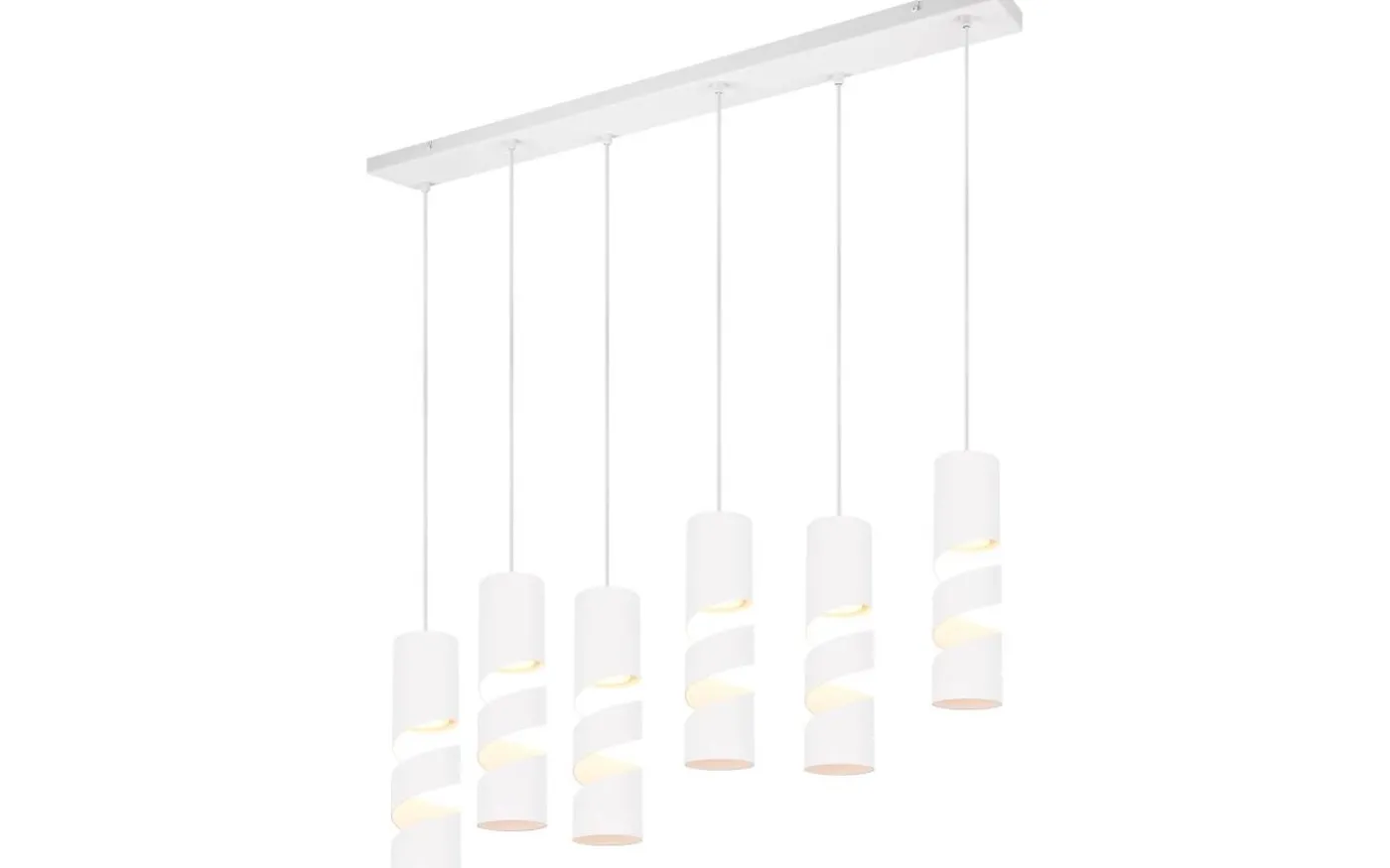 Stream Takpendel 6-delad GU10 matt vit