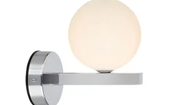 Badrumslampor Vägg<Markslojd Stream Vägglampa Krom IP44