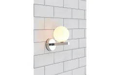 Badrumslampor Vägg<Markslojd Stream Vägglampa Krom IP44