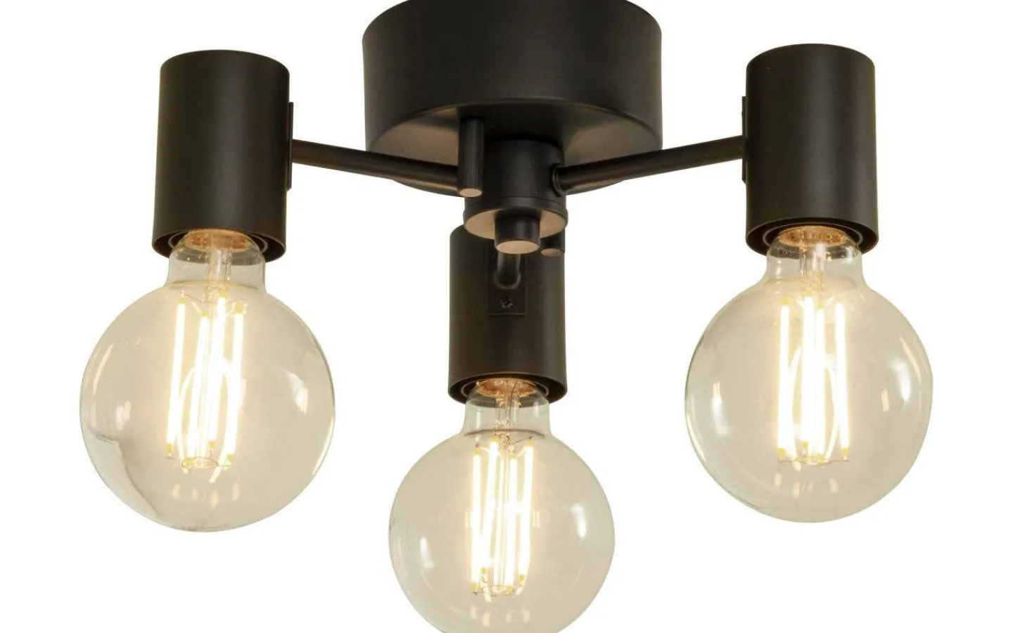 Aneta Strict Plafond 31cm Svart* Plafonder