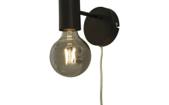 Aneta Strict Vägglampa Svart* Lampetter