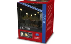 Strip Lampskärm Tillbehör Tyg 18cm Gräddvit 5-Pack