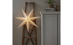 Star Trading Stripe Julstjärna 77cm Vit/Röd* Visa Alla Julstjärnor|Julstjärnor Utan Sladd