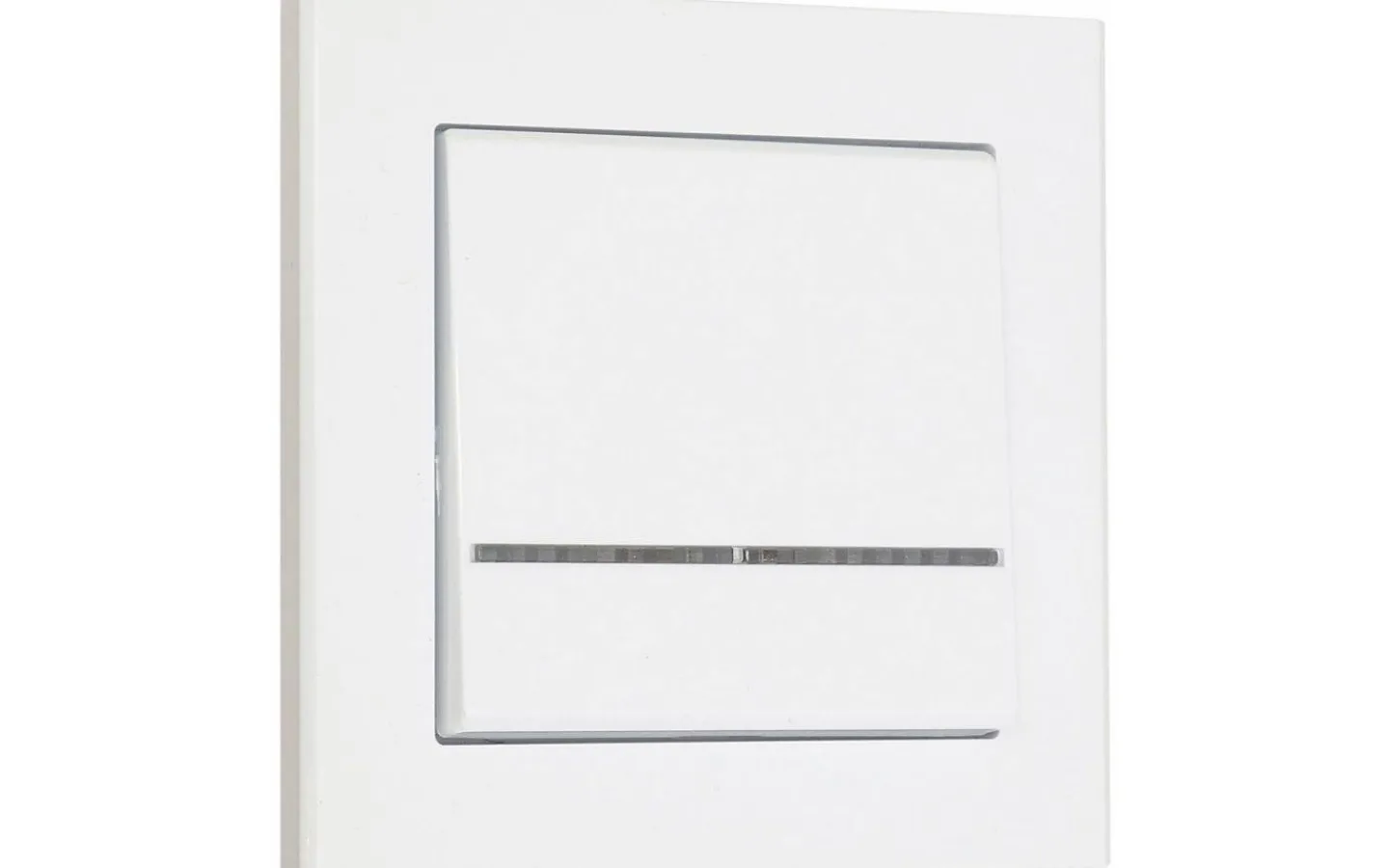 Strömbrytare & Vägguttag<Malmbergs Strömbrytare Optima, 1-Pol/Trapp, Vit, Snabbkoppling