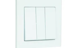 Malmbergs Strömbrytare Optima, 3x1-Pol* Strömbrytare & Vägguttag