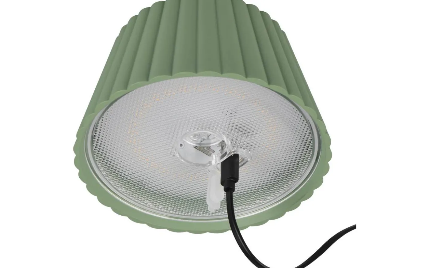 Suarez Laddbar Bordslampa LED Pistagegrön IP44