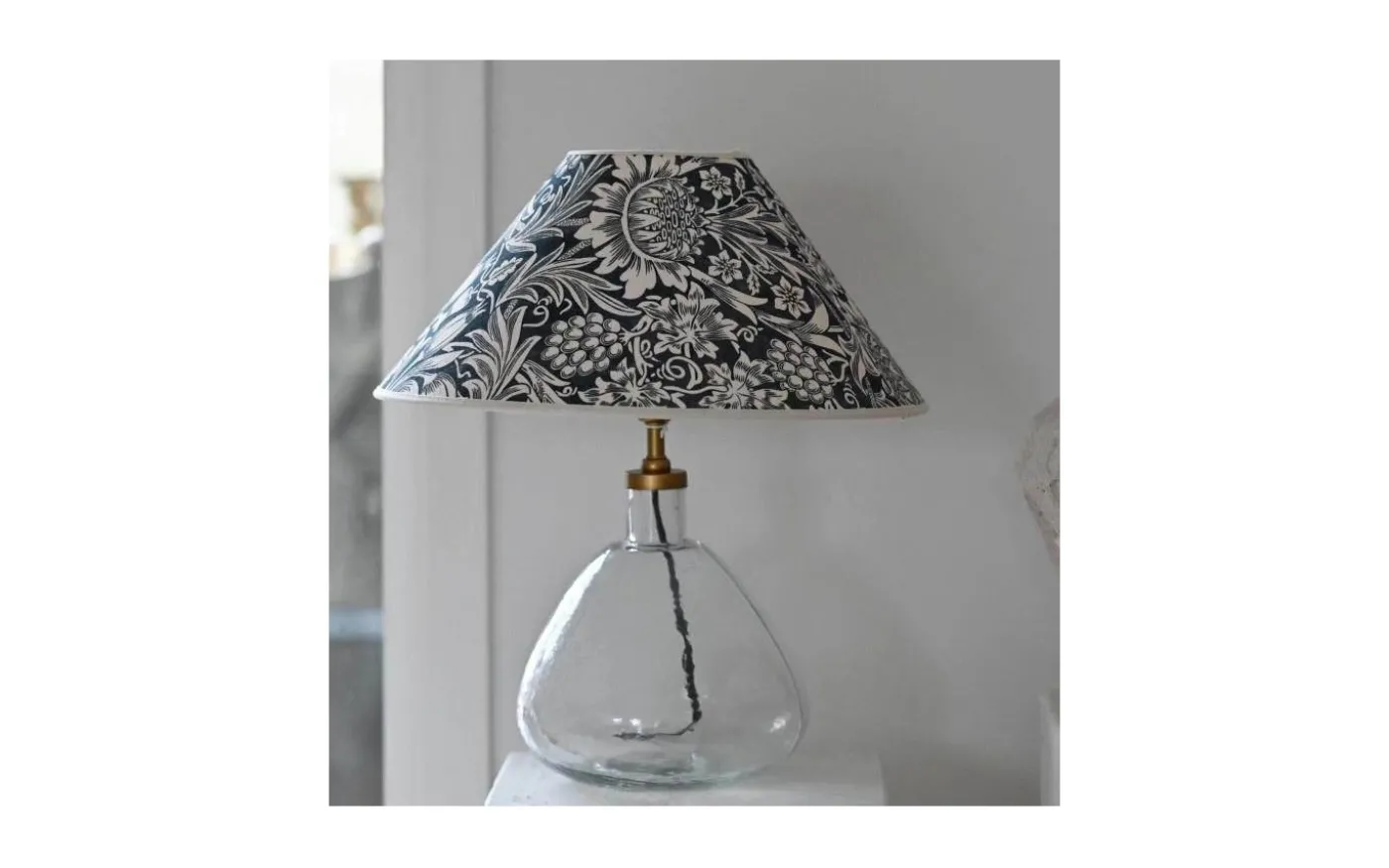 Sunflower Lampskärm Ø20cm Indigo William Morris